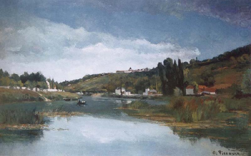 Camille Pissarro The Marne at Chennevieres china oil painting image